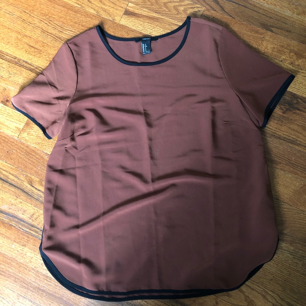 FOREVER 21 Maroon Blouse